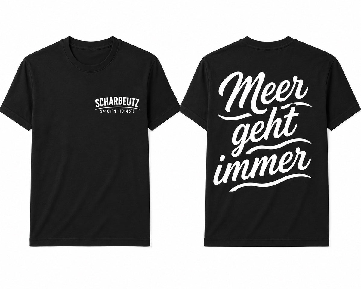 Scharbeutz T-Shirt - Meer geht immer (Herren)