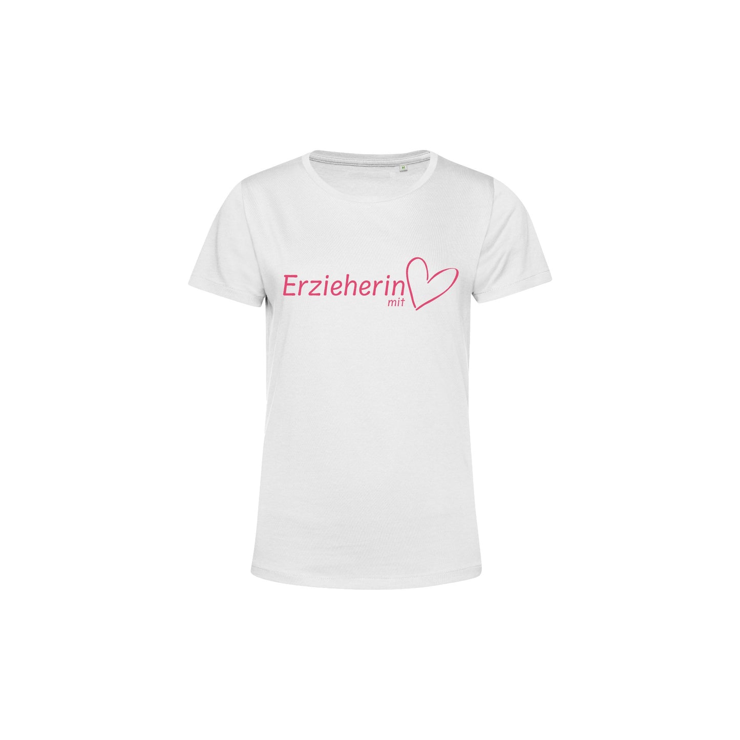 Damen T-Shirt "Erzieherin mit Herz"