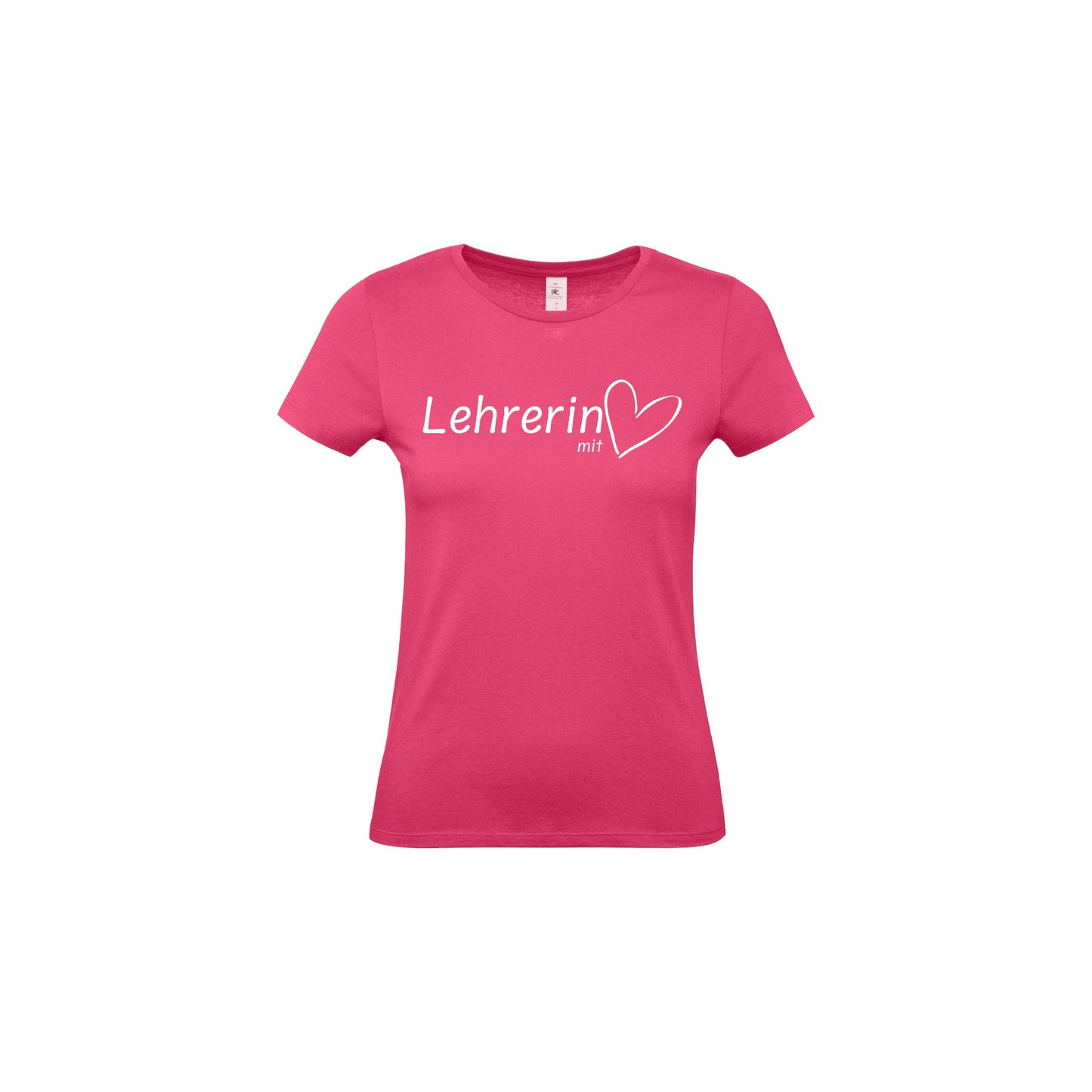 Damen T-Shirt "Lehrerin mit Herz"