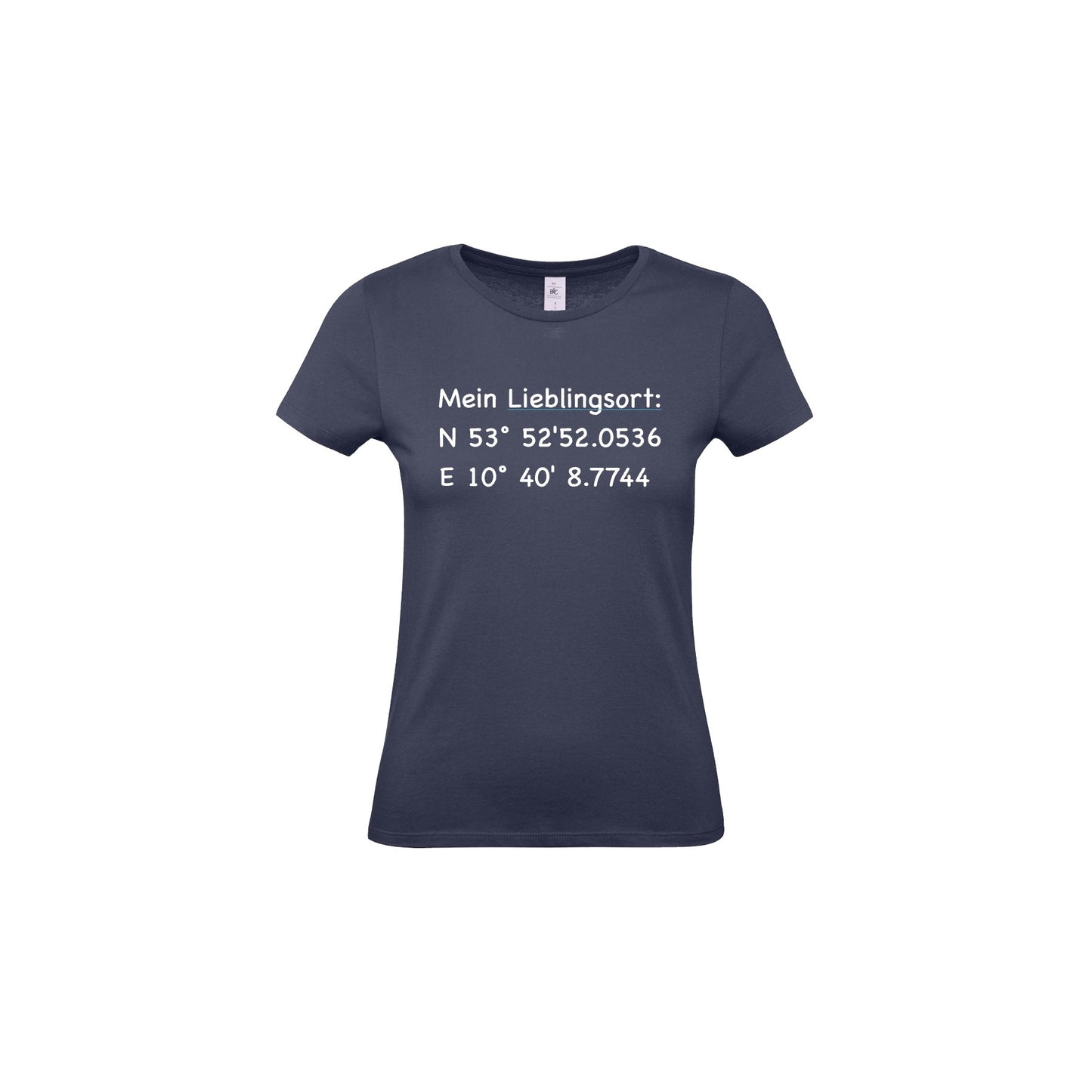 Damen T-Shirt "Mein Lieblingsort" individuell