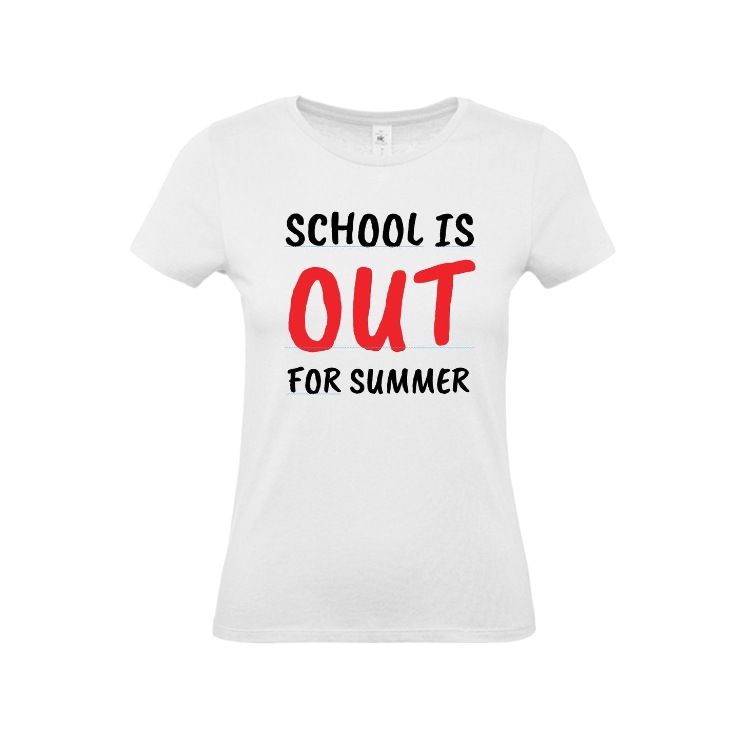 Damen T-Shirt "School is out for Summer"