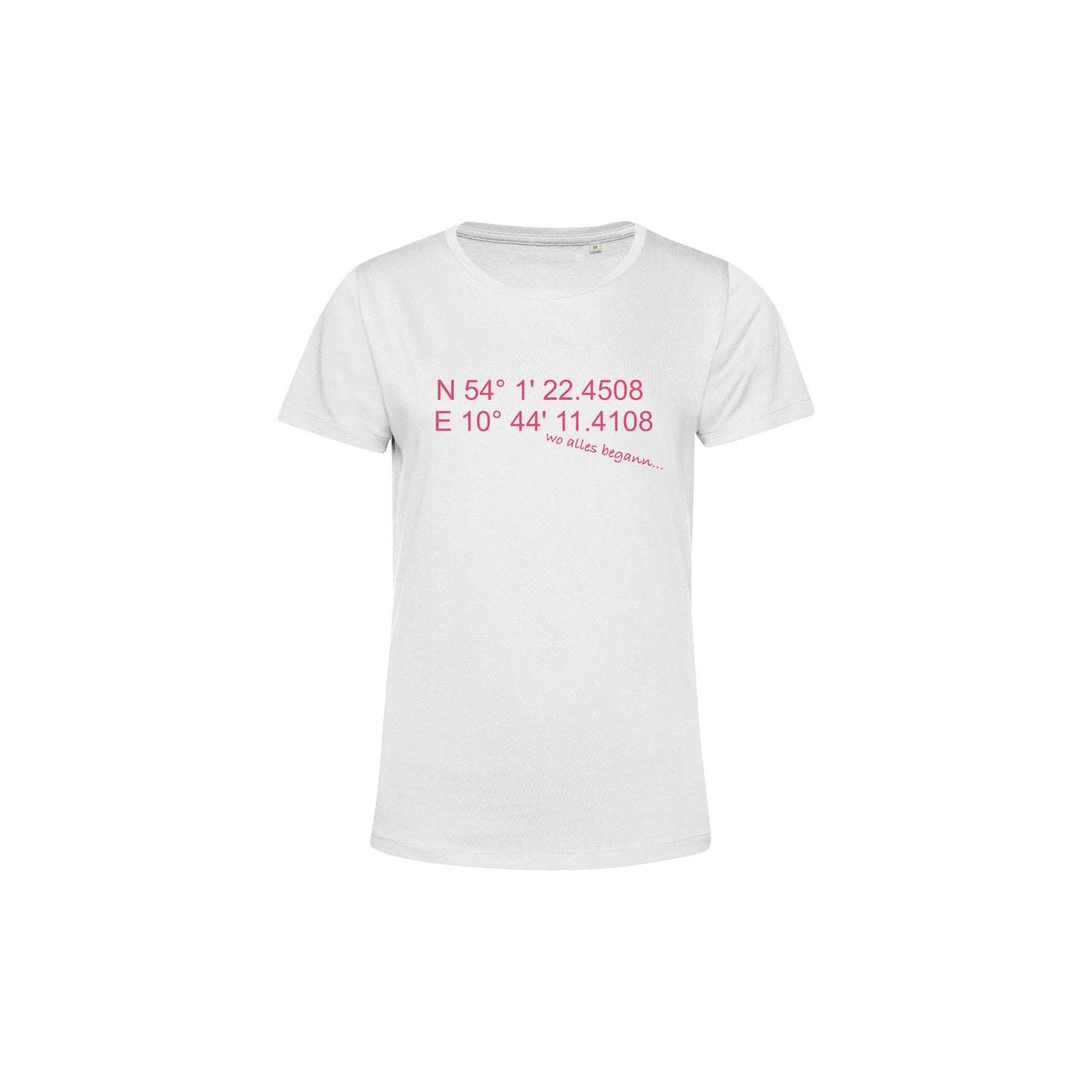 Damen T-Shirt "Wo alles begann..." individuell