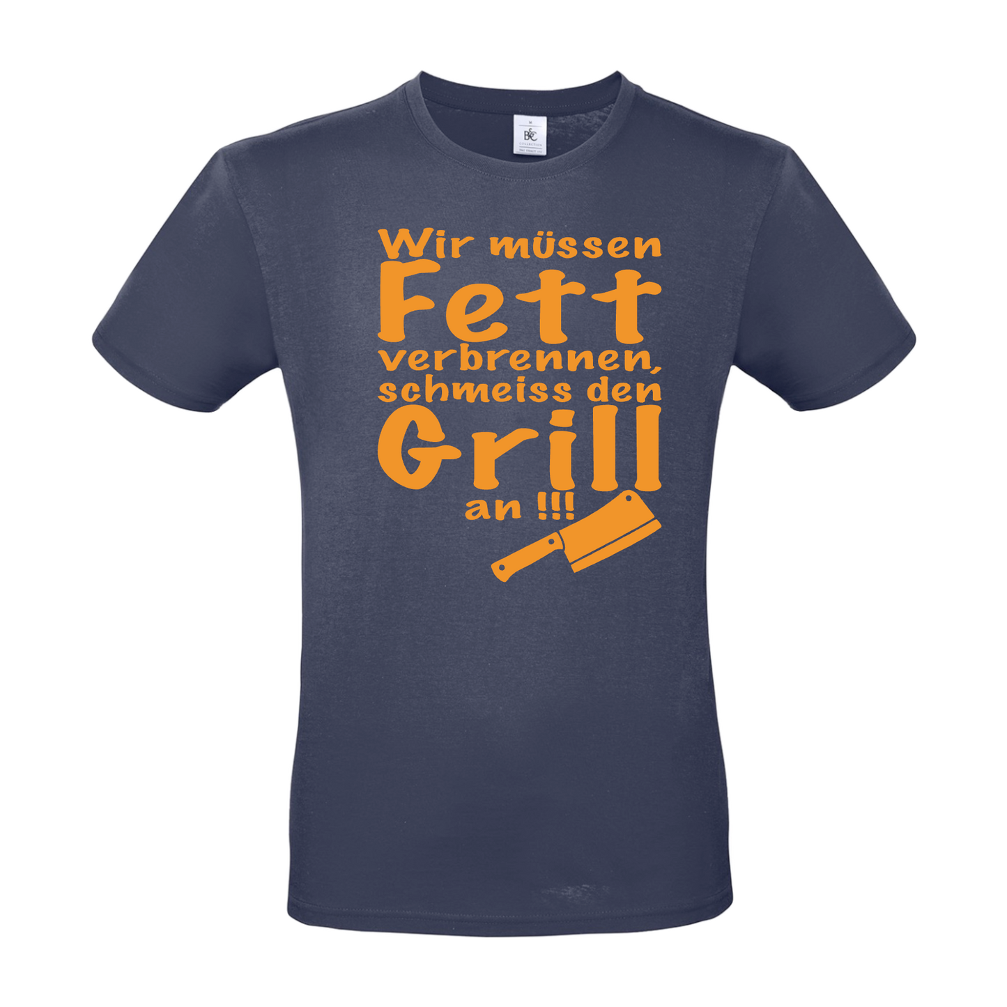 Herren T-Shirt "Fett verbrennen"