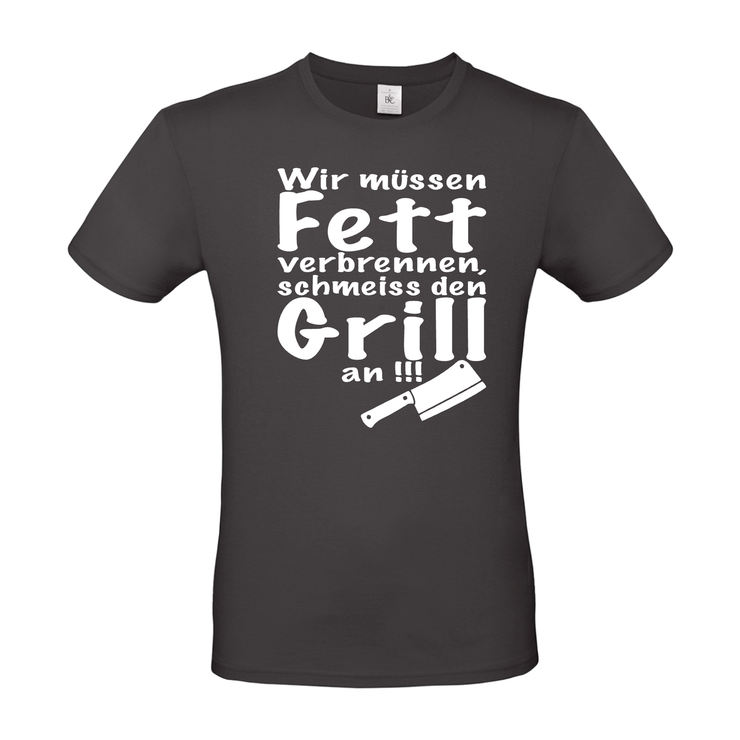 Herren T-Shirt "Fett verbrennen"