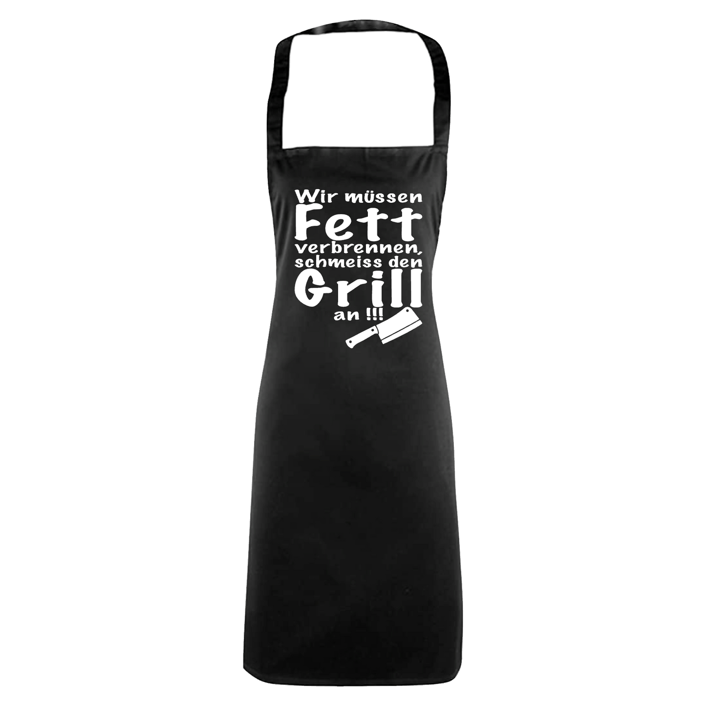 Grillschürze "Fett verbrennen"