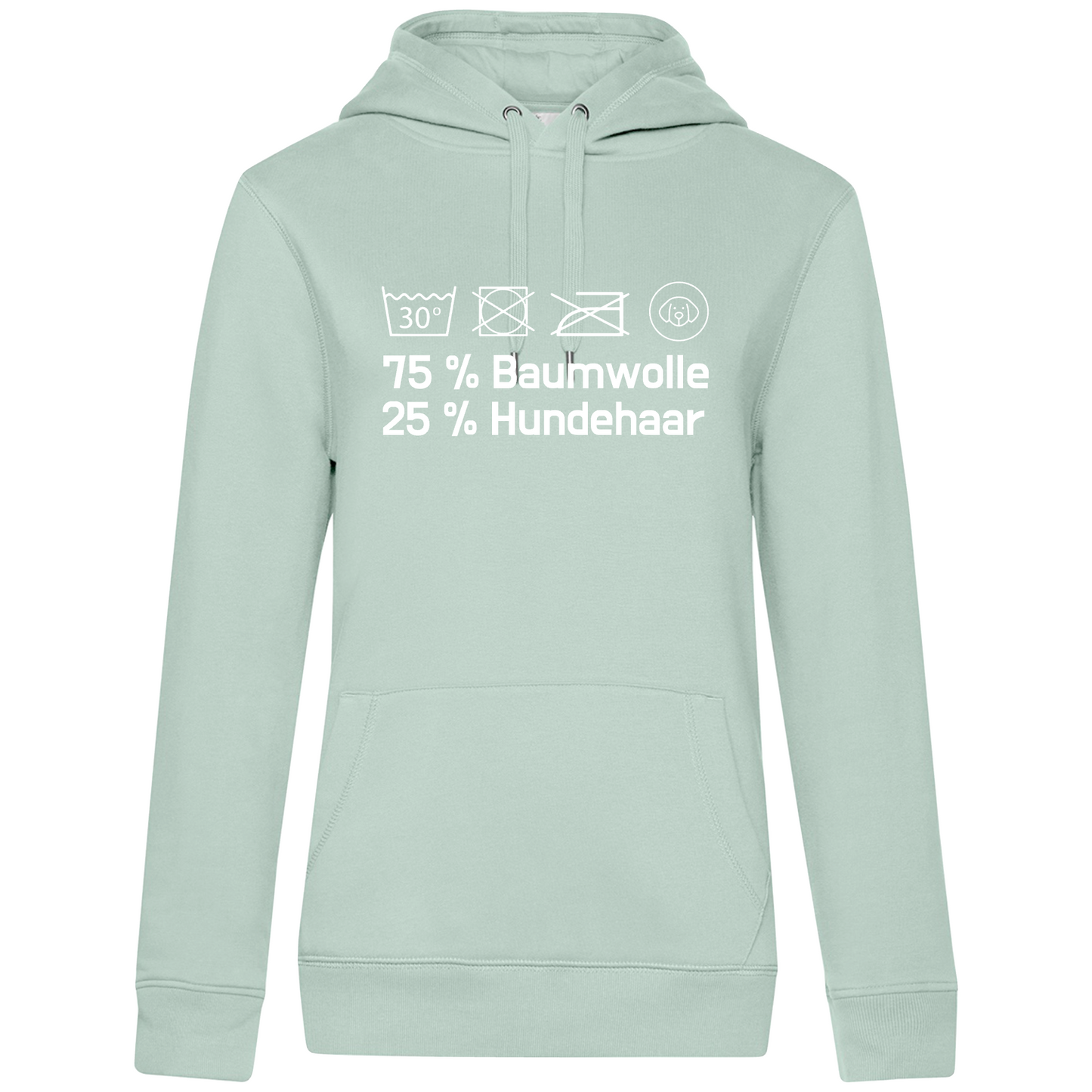 Damen Hoodie "25% Hundehaar"