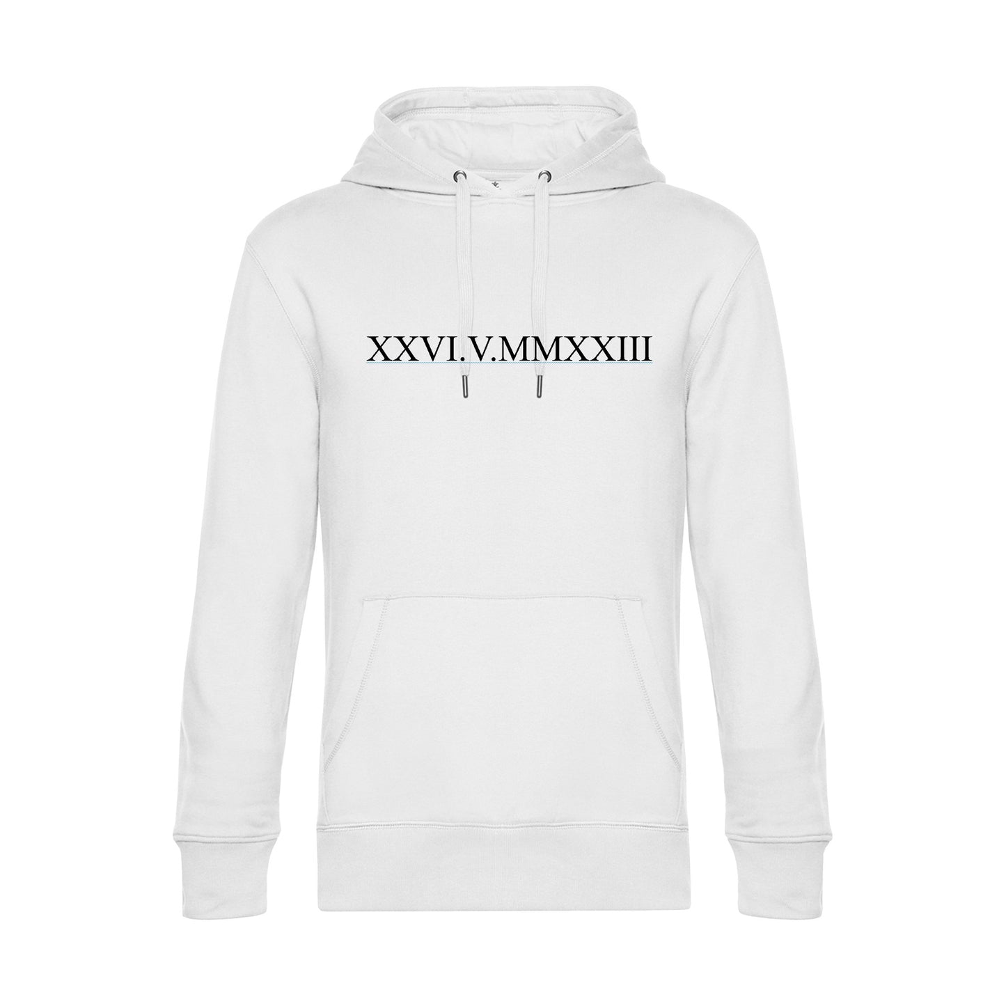 Herren Hoodie "Römisches Datum"