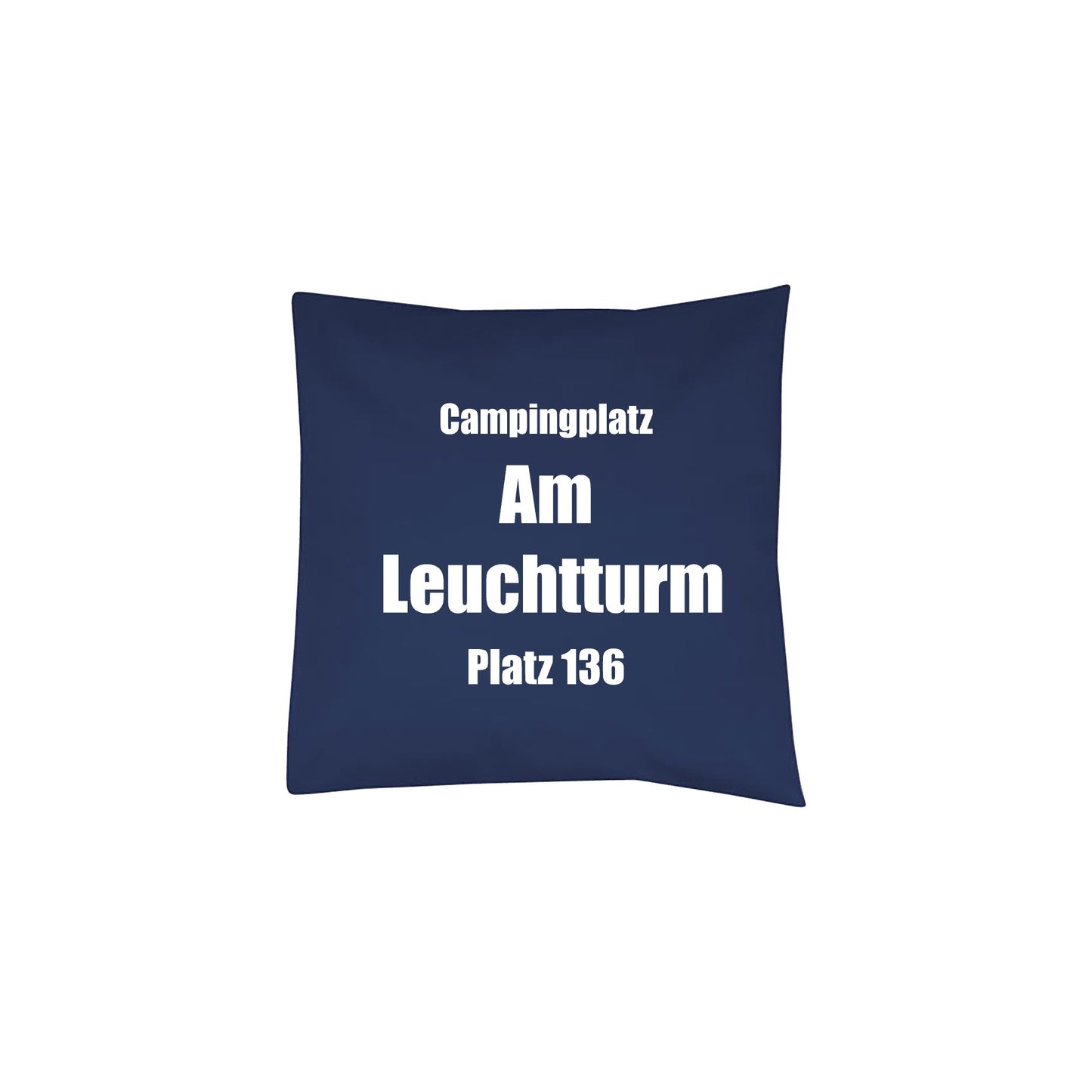Kissen "Campingplatz" - individuell