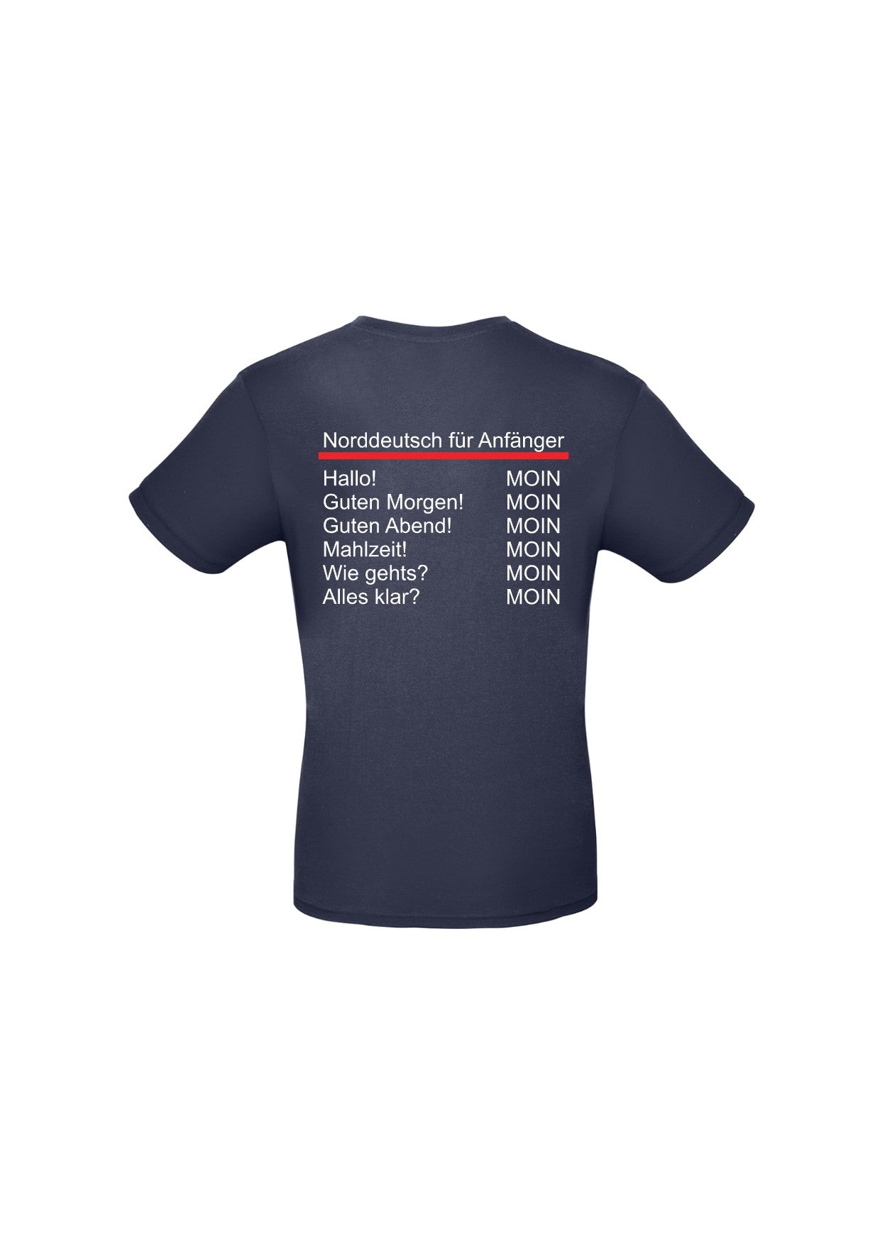 Herren T-Shirt "Norddeutsch für Anfänger"