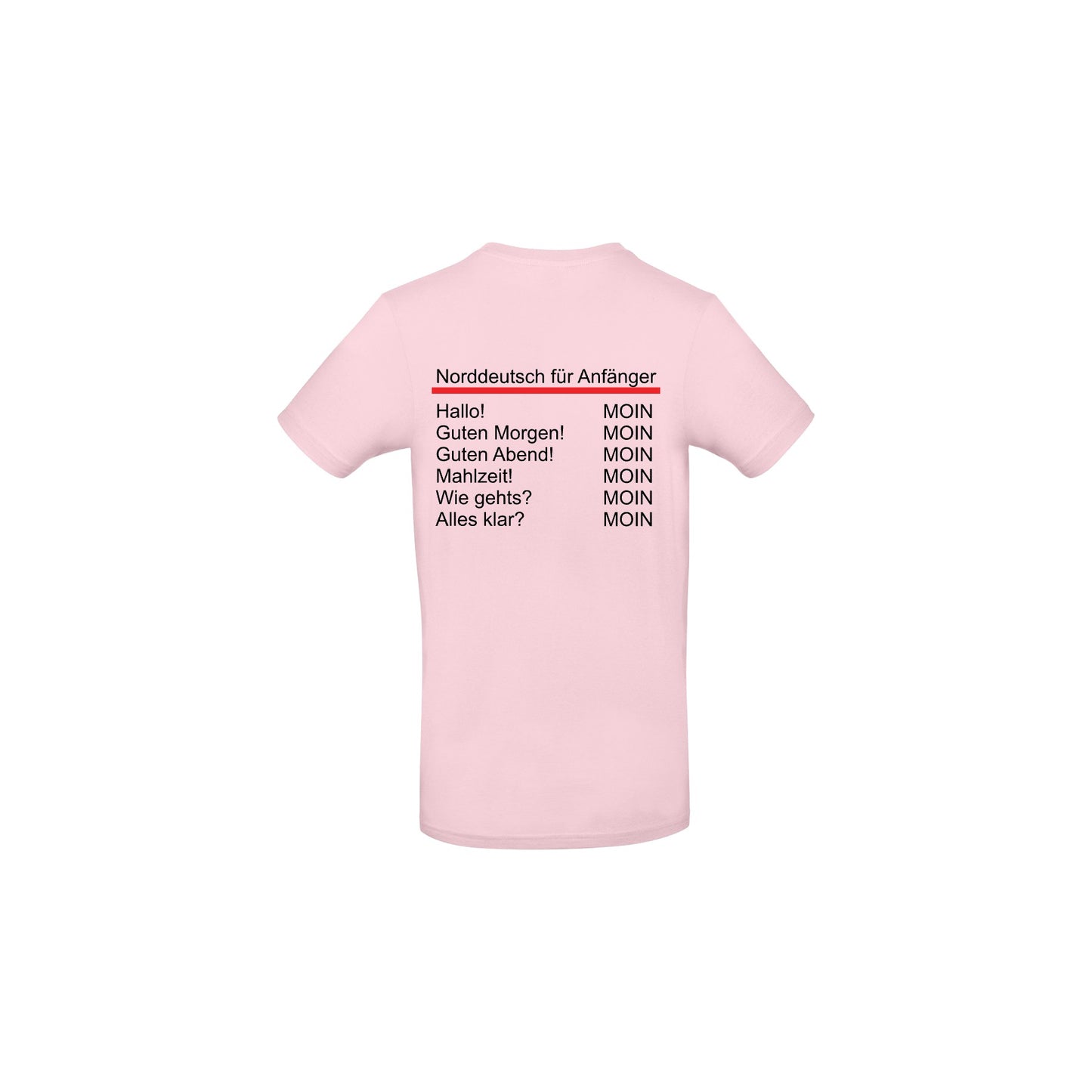 Herren T-Shirt "Norddeutsch für Anfänger"