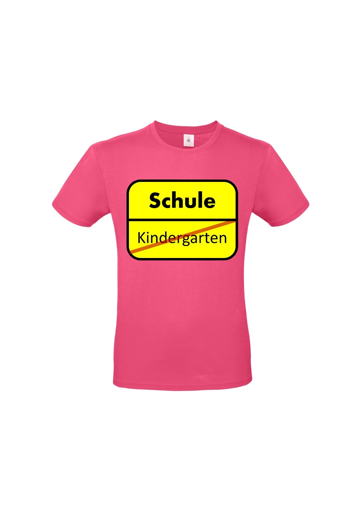 Kinder T-Shirt "Ortsschild Kindergarten Ende"