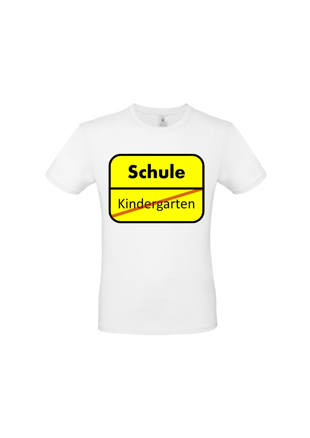 Kinder T-Shirt "Ortsschild Kindergarten Ende"