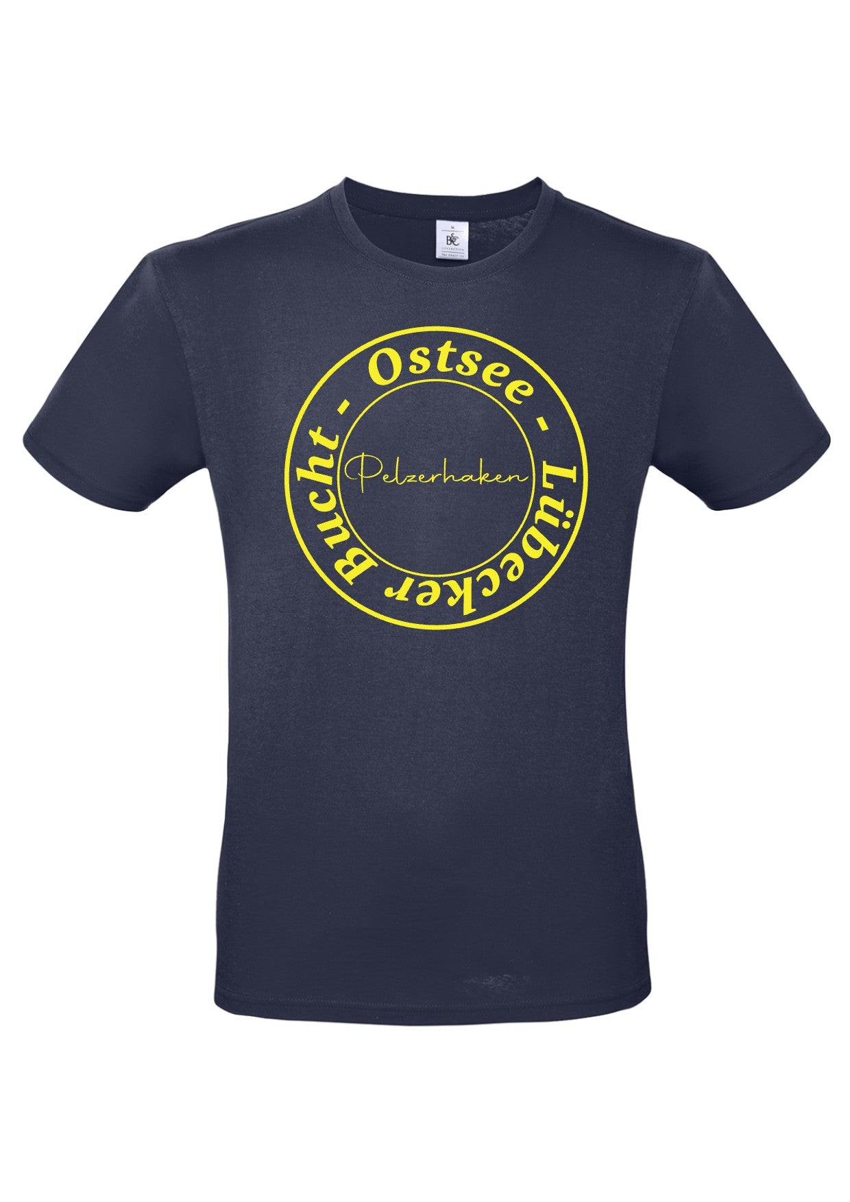 Herren T-Shirt "Pelzerhaken" Serie Lübecker Bucht