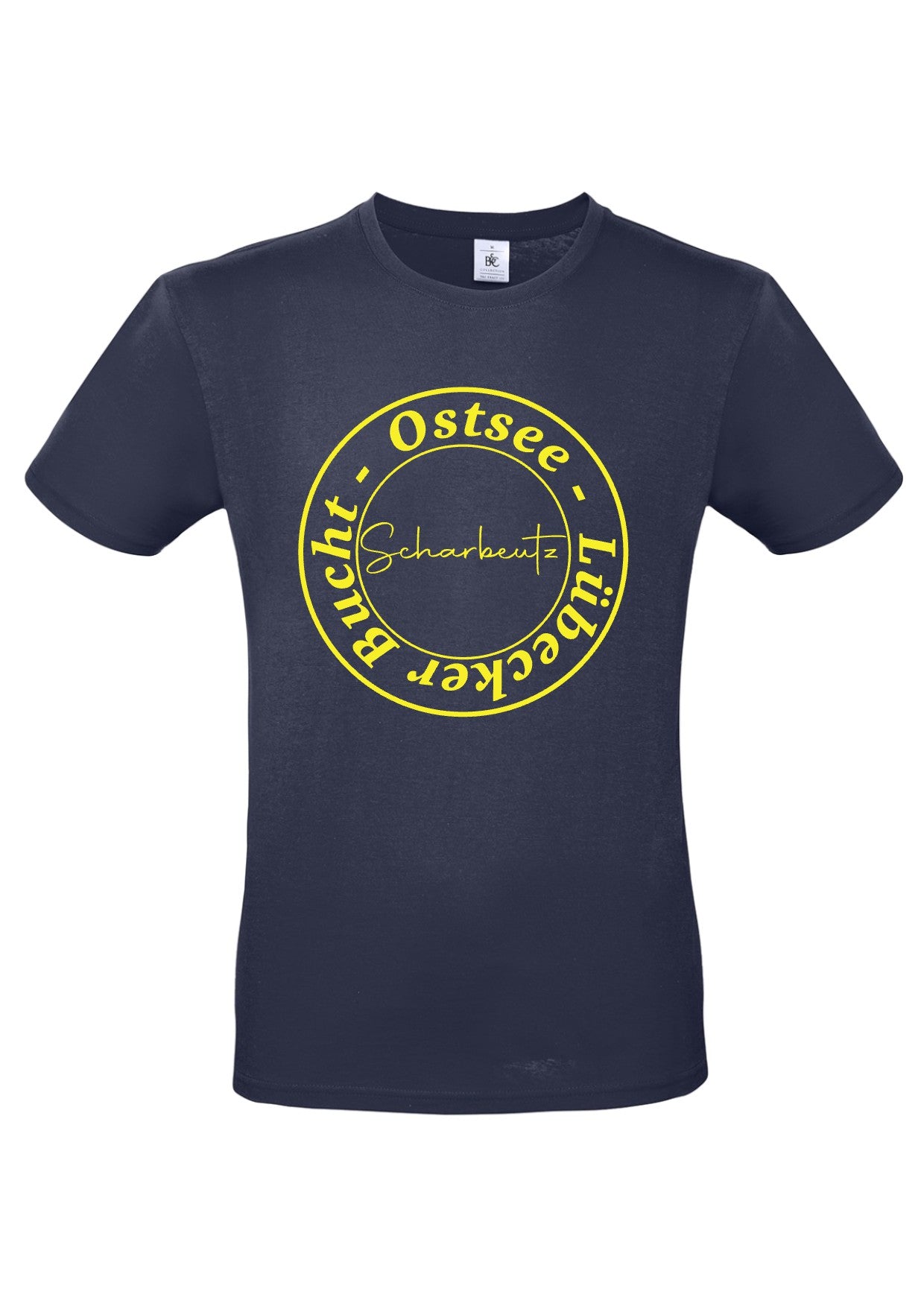 Herren T-Shirt "Scharbeutz" Serie Lübecker Bucht