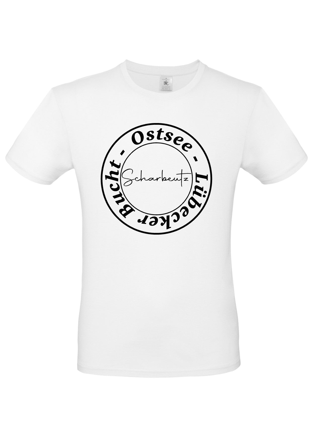 Herren T-Shirt "Scharbeutz" Serie Lübecker Bucht