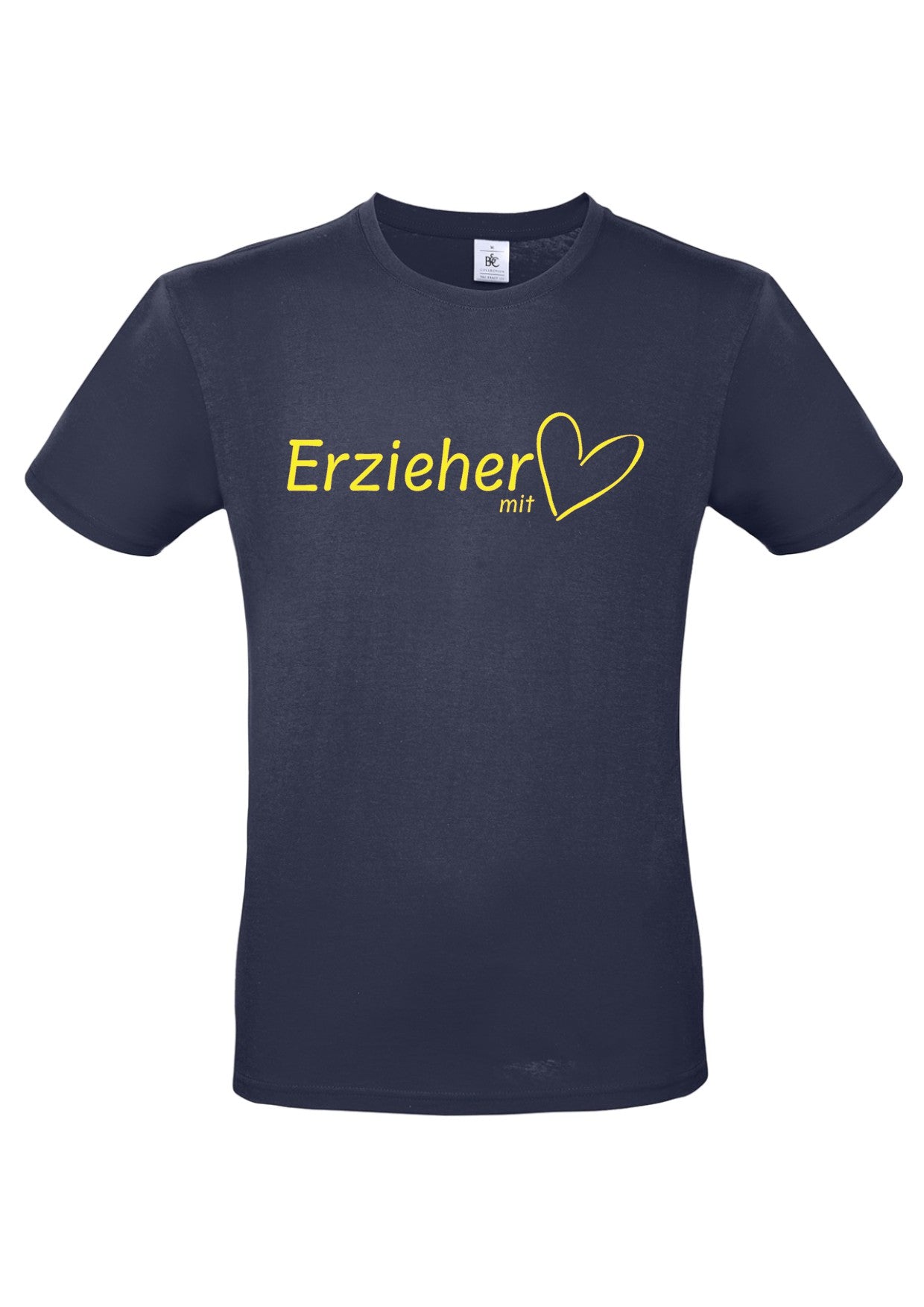 Herren T-Shirt "Erzieher mit Herz"