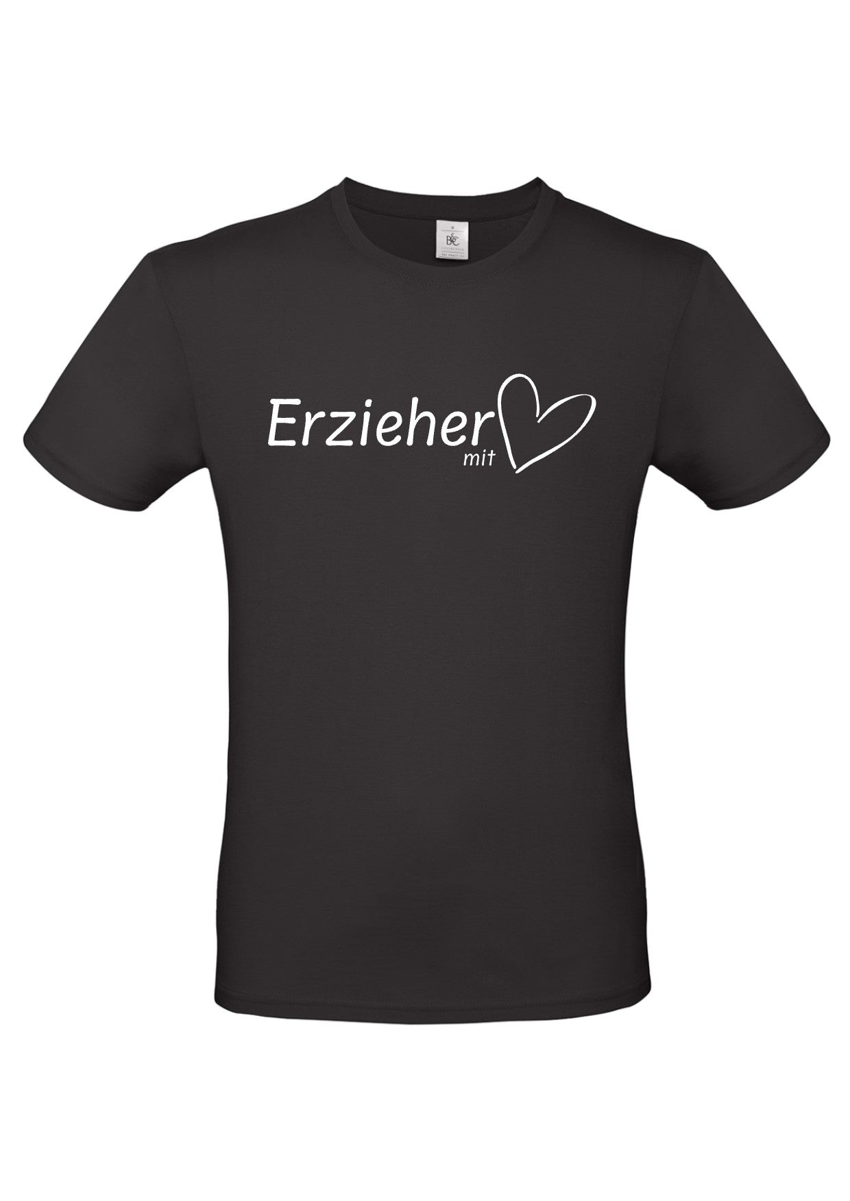 Herren T-Shirt "Erzieher mit Herz"