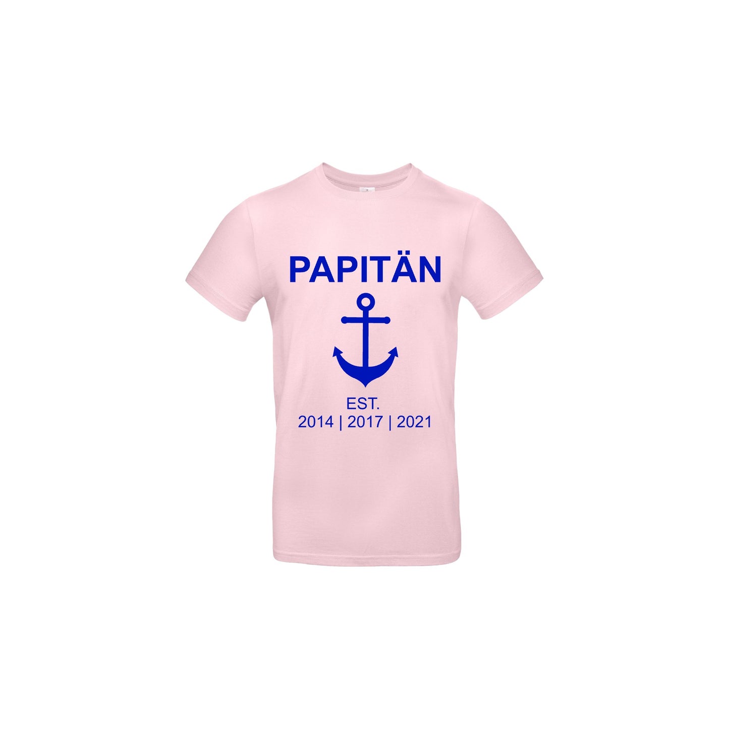 Herren T-Shirt "Papitän" individuell