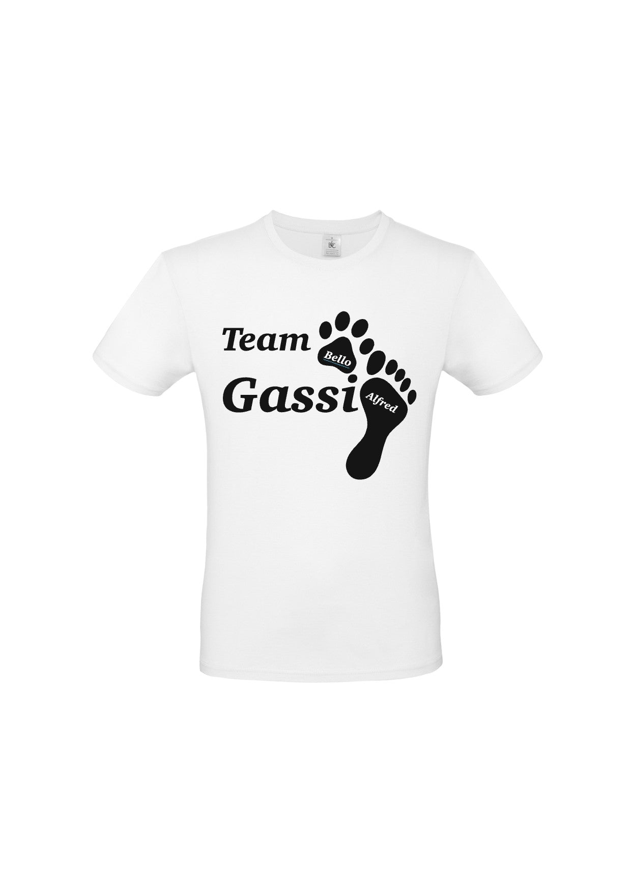 Herren T-Shirt "Team Gassi" individuell