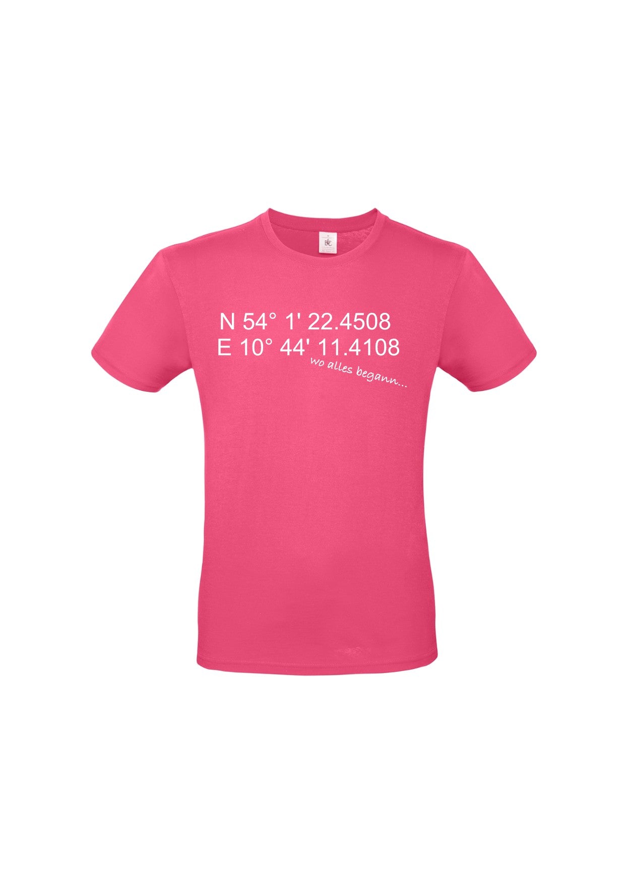 Herren T-Shirt "Wo alles begann..."