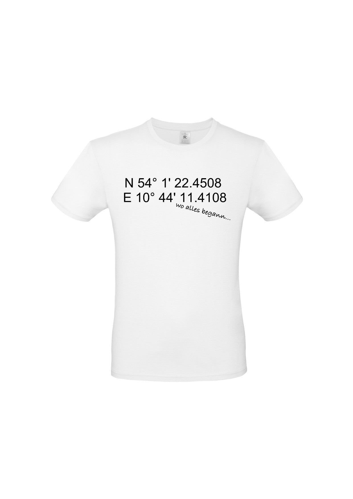 Herren T-Shirt "Wo alles begann..."