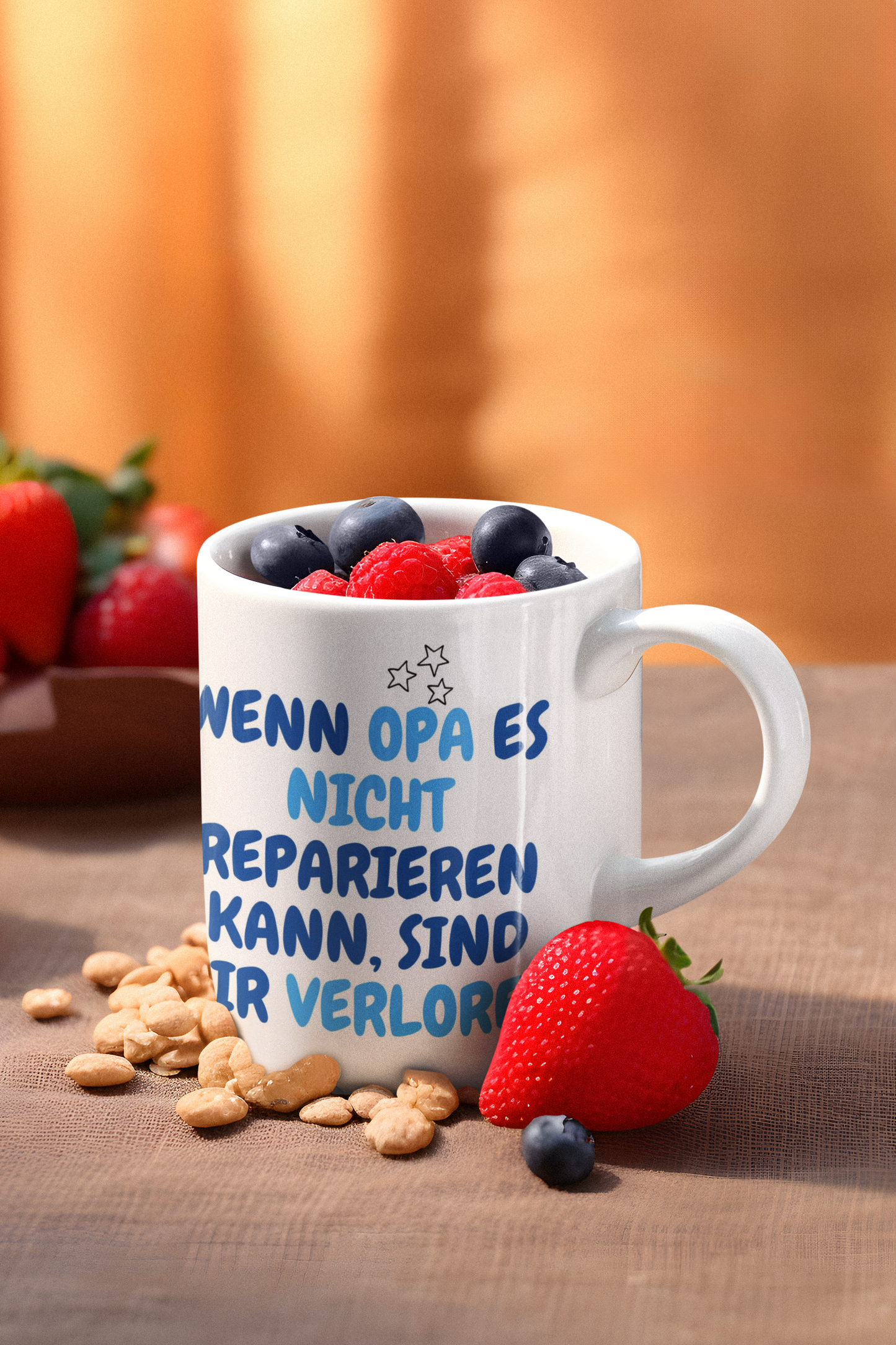 Becher "Wenn Opa das nicht reparieren kann..."