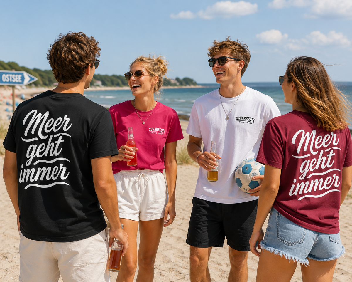 Scharbeutz T-Shirt - Meer geht immer (Herren)