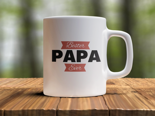 Becher "Bester Papa Ever"