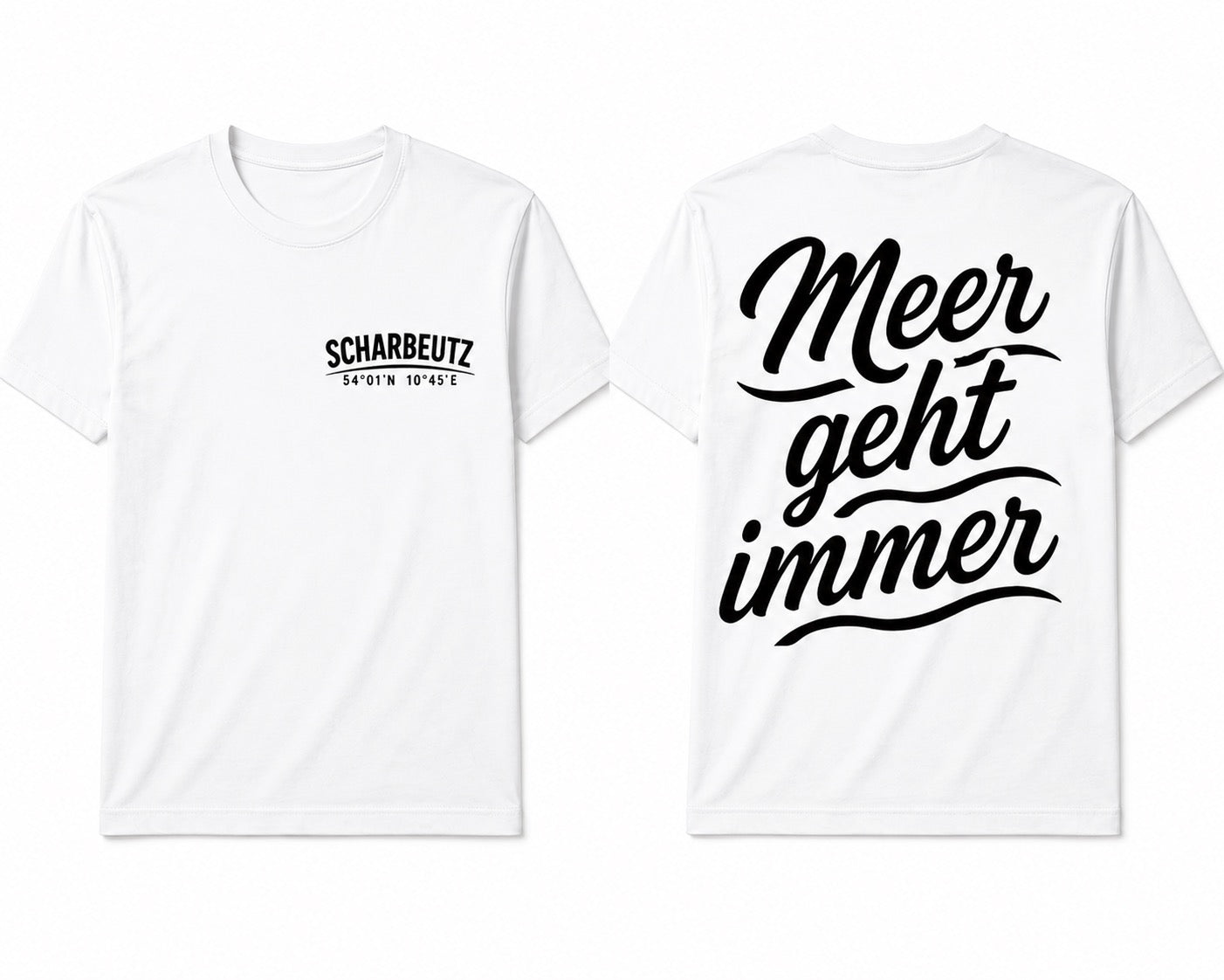Scharbeutz T-Shirt - Meer geht immer (Herren)