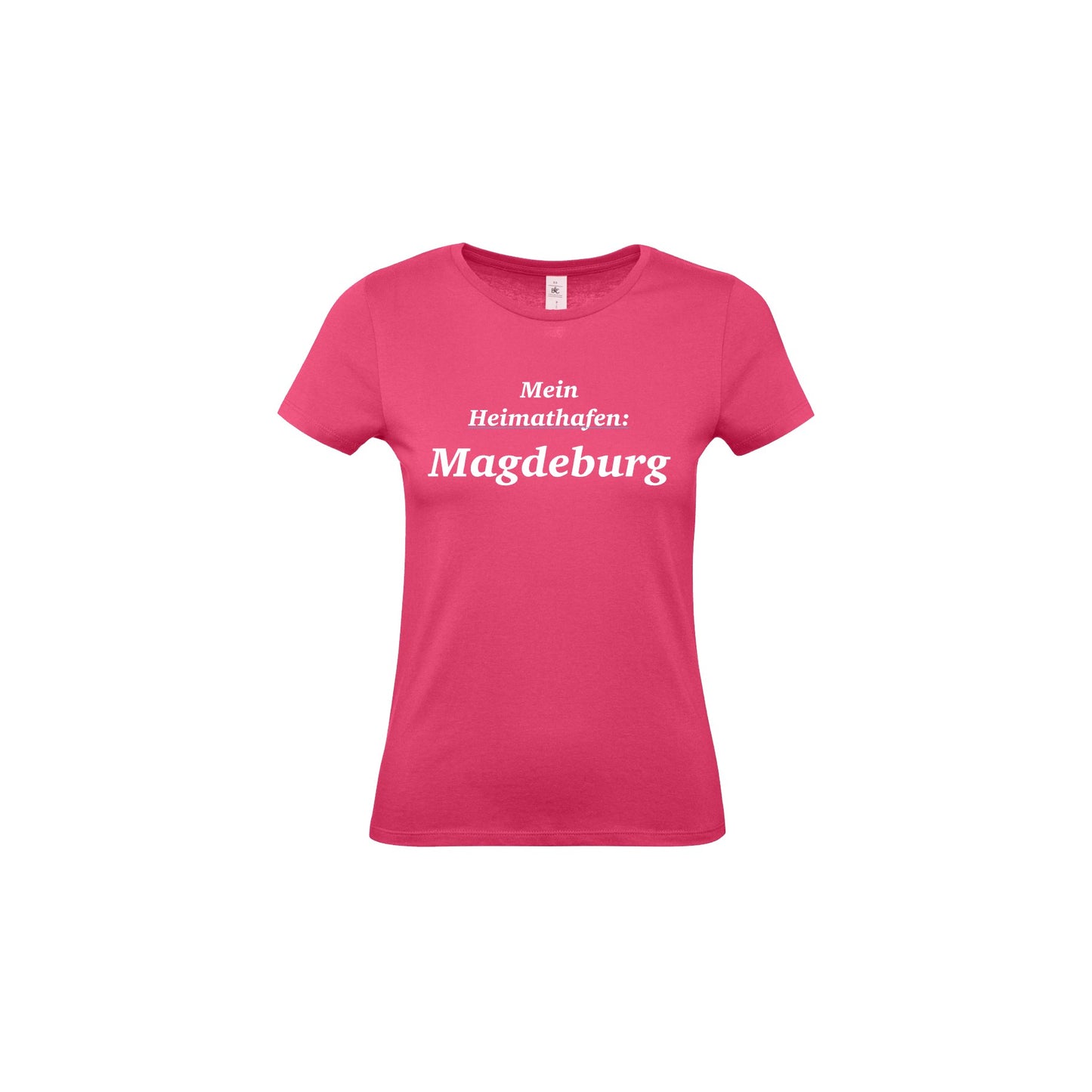 Damen T-Shirt "Mein Heimathafen" individuell