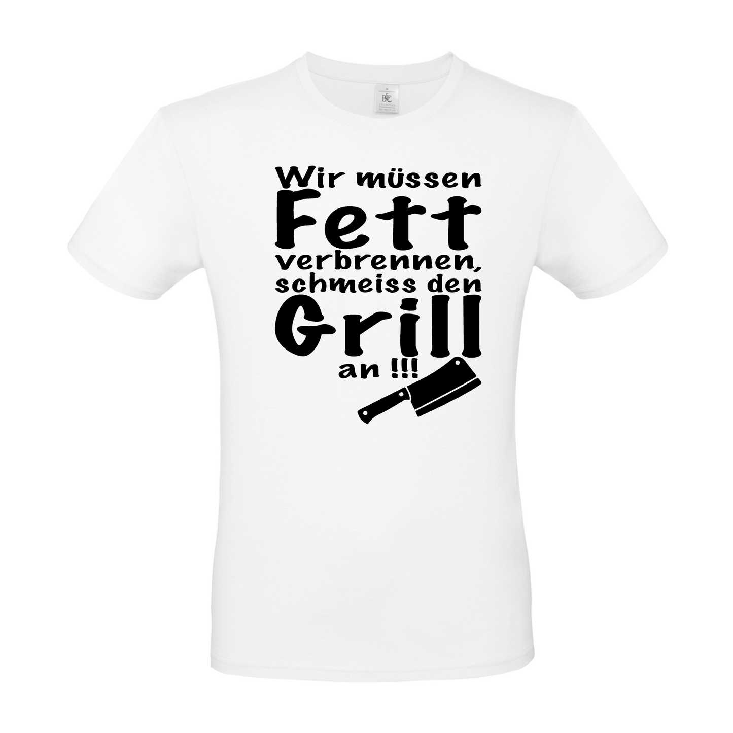 Herren T-Shirt "Fett verbrennen"