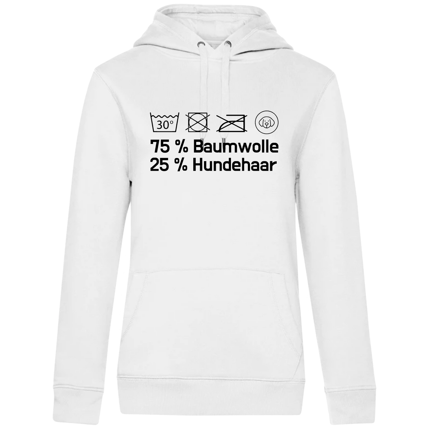 Damen Hoodie "25% Hundehaar"