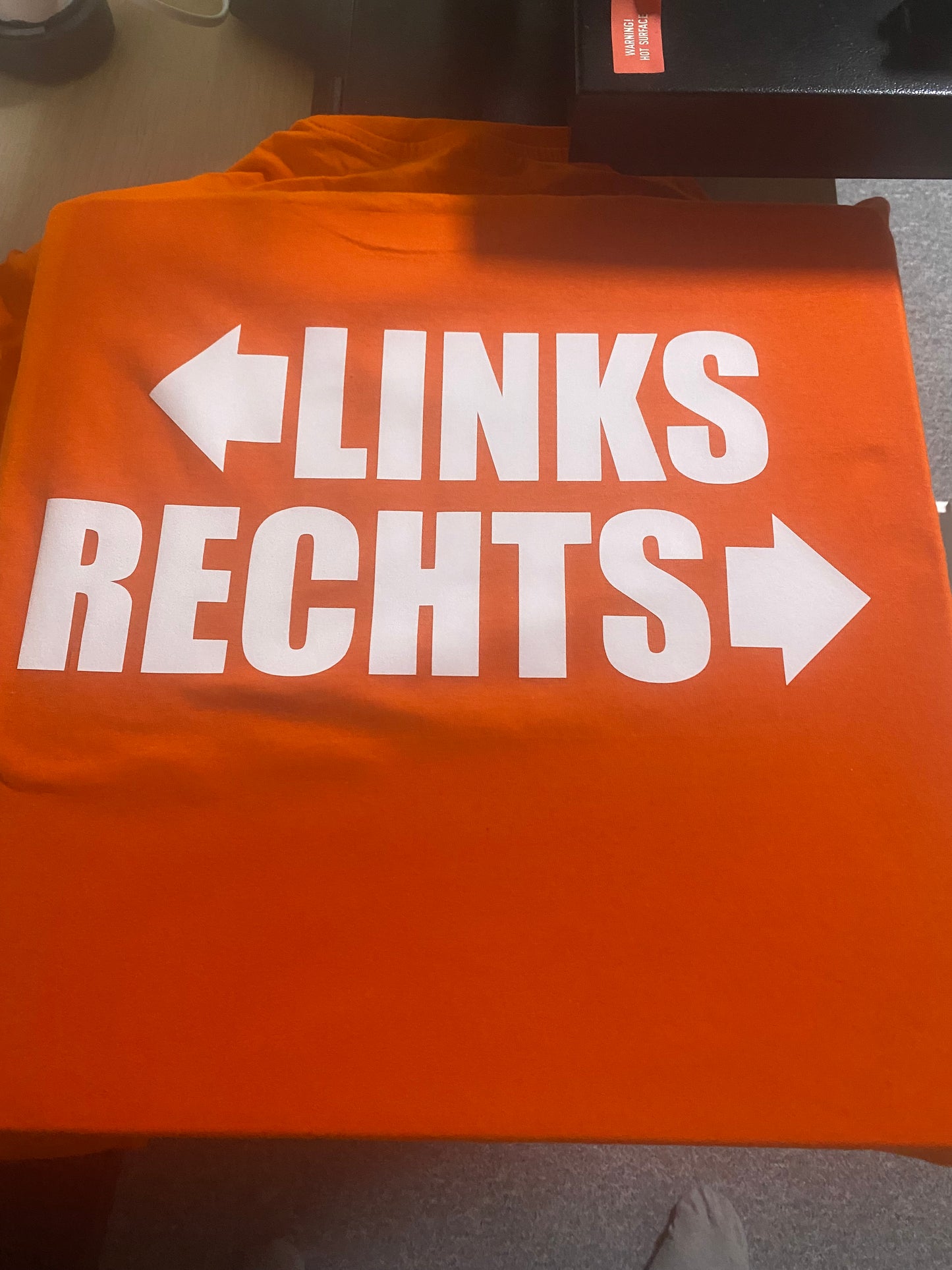 Herren T-Shirt "Links - Rechts"
