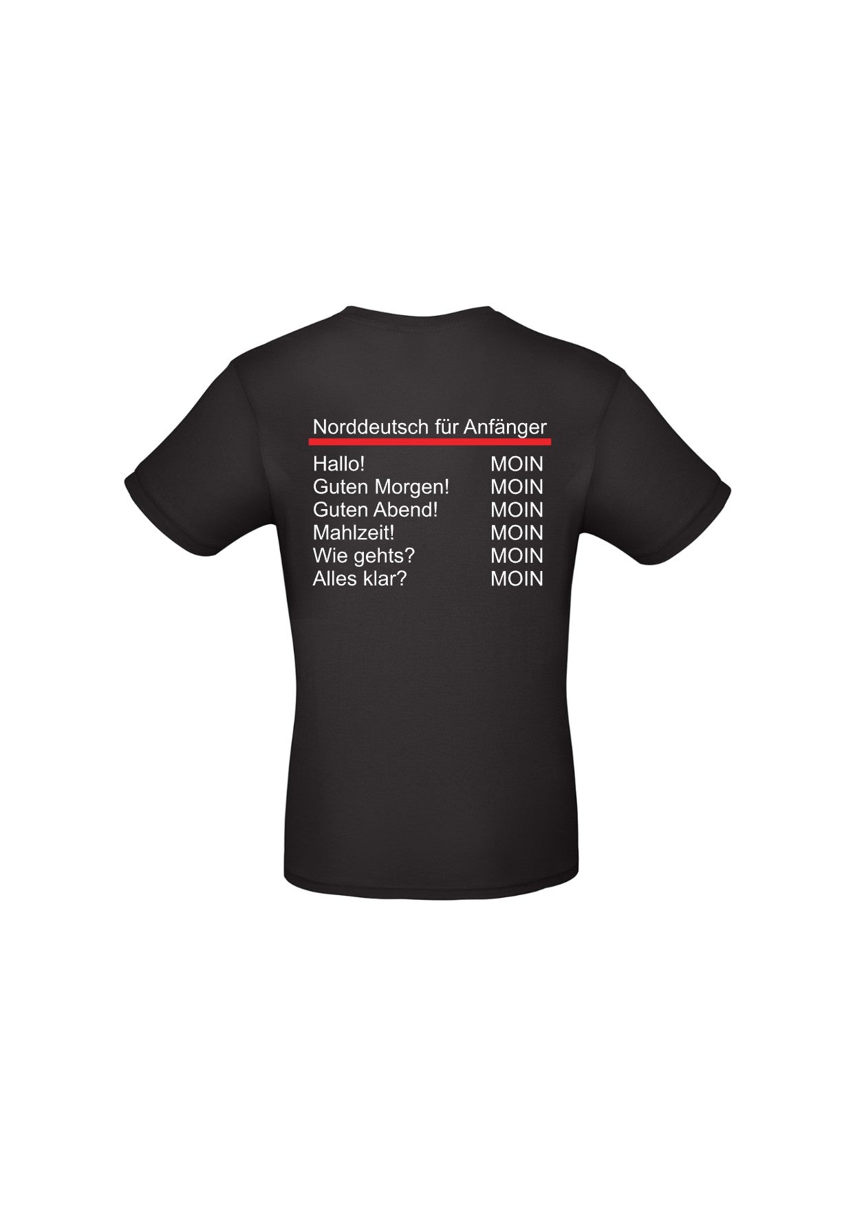 Herren T-Shirt "Norddeutsch für Anfänger"