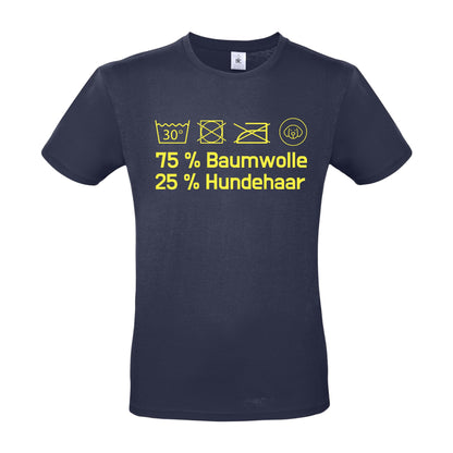 Herren T-Shirt "25% Hundehaar"
