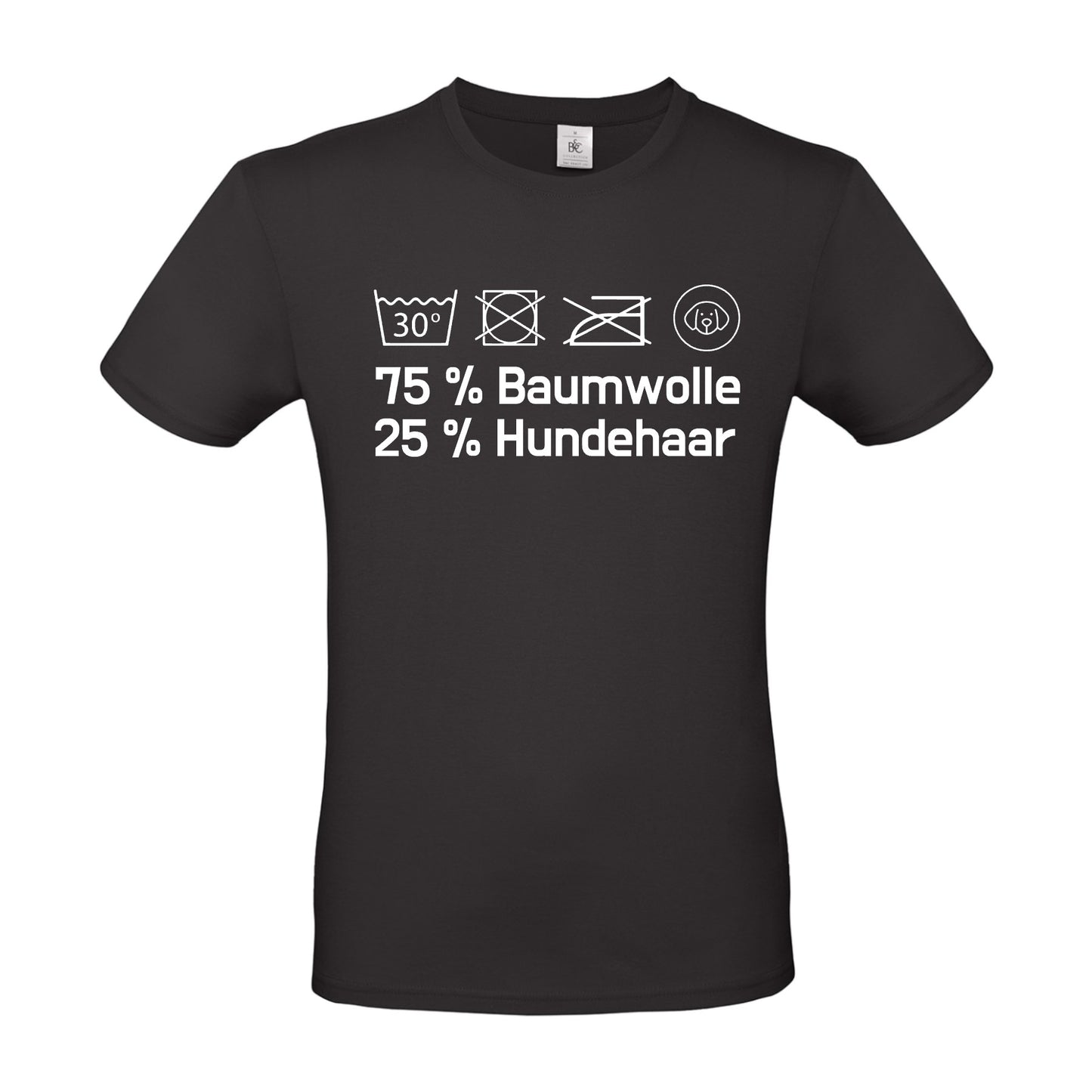 Herren T-Shirt "25% Hundehaar"