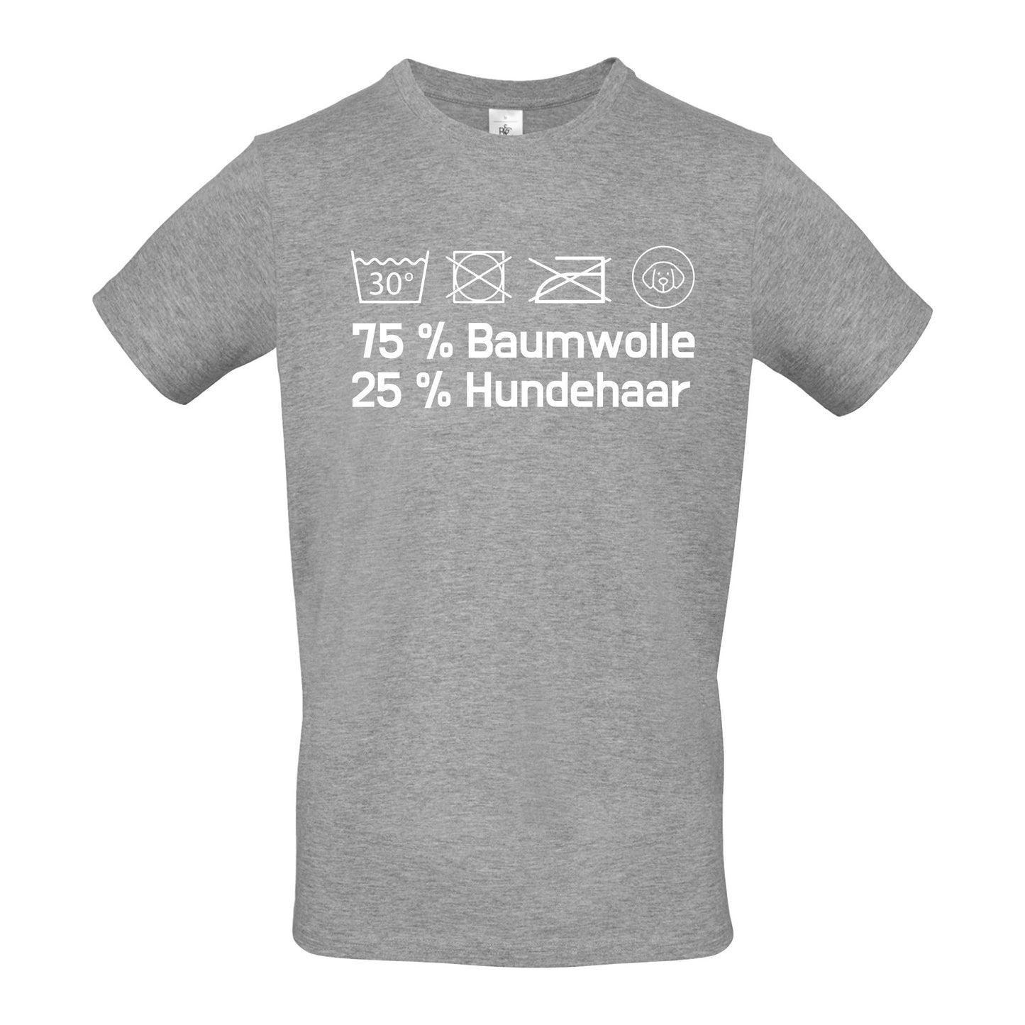 Herren T-Shirt "25% Hundehaar"