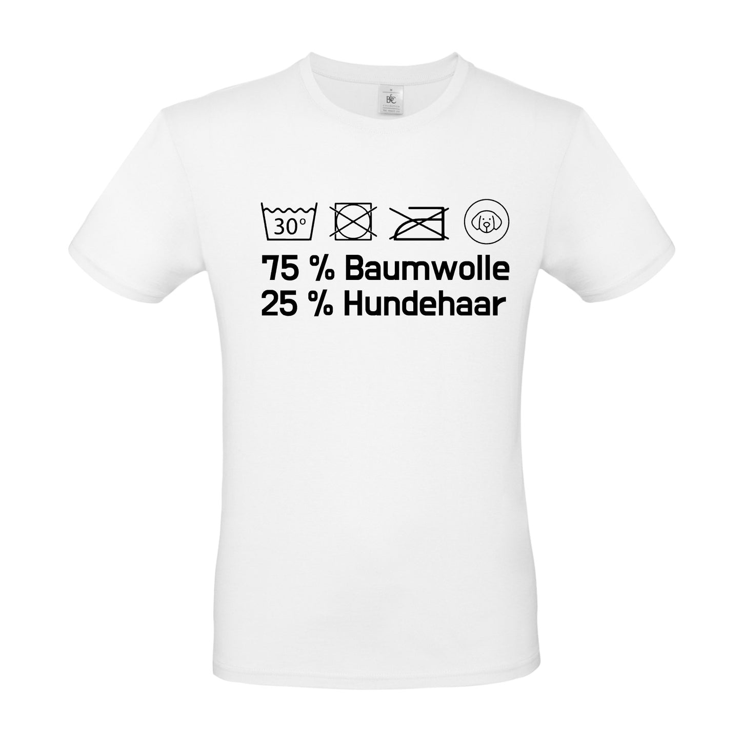 Herren T-Shirt "25% Hundehaar"