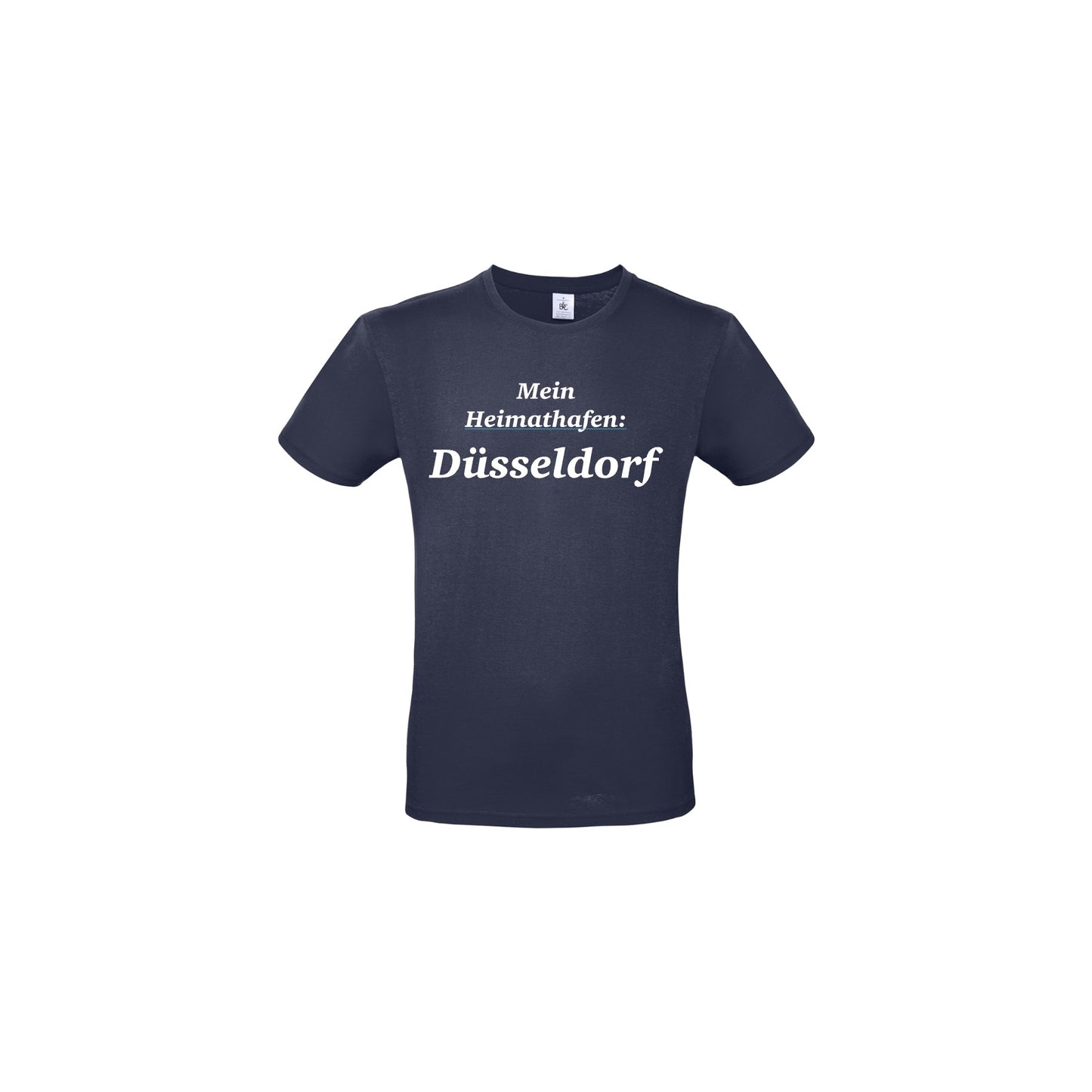 Herren T-Shirt "Mein Heimathafen" individuell