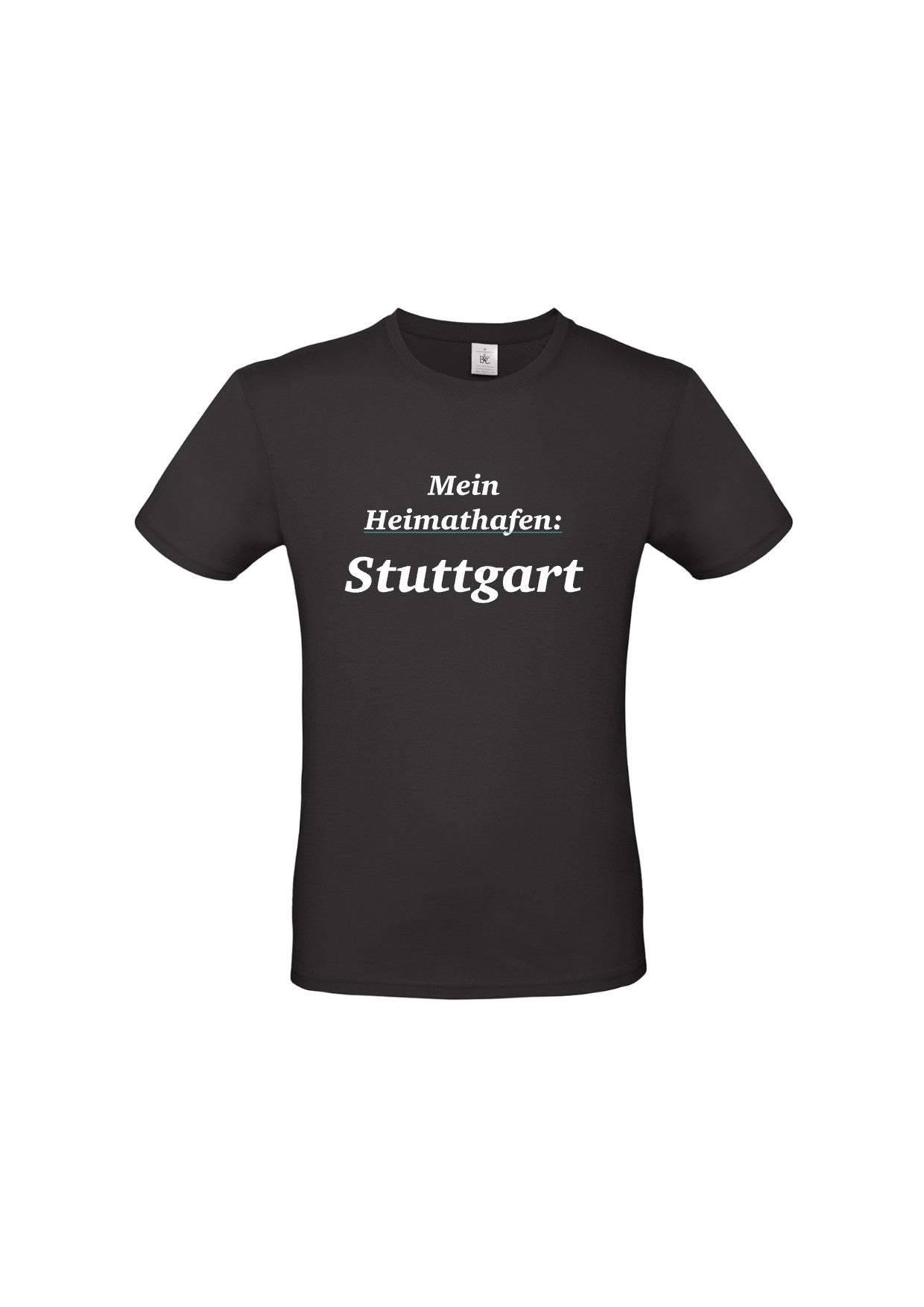 Herren T-Shirt "Mein Heimathafen" individuell