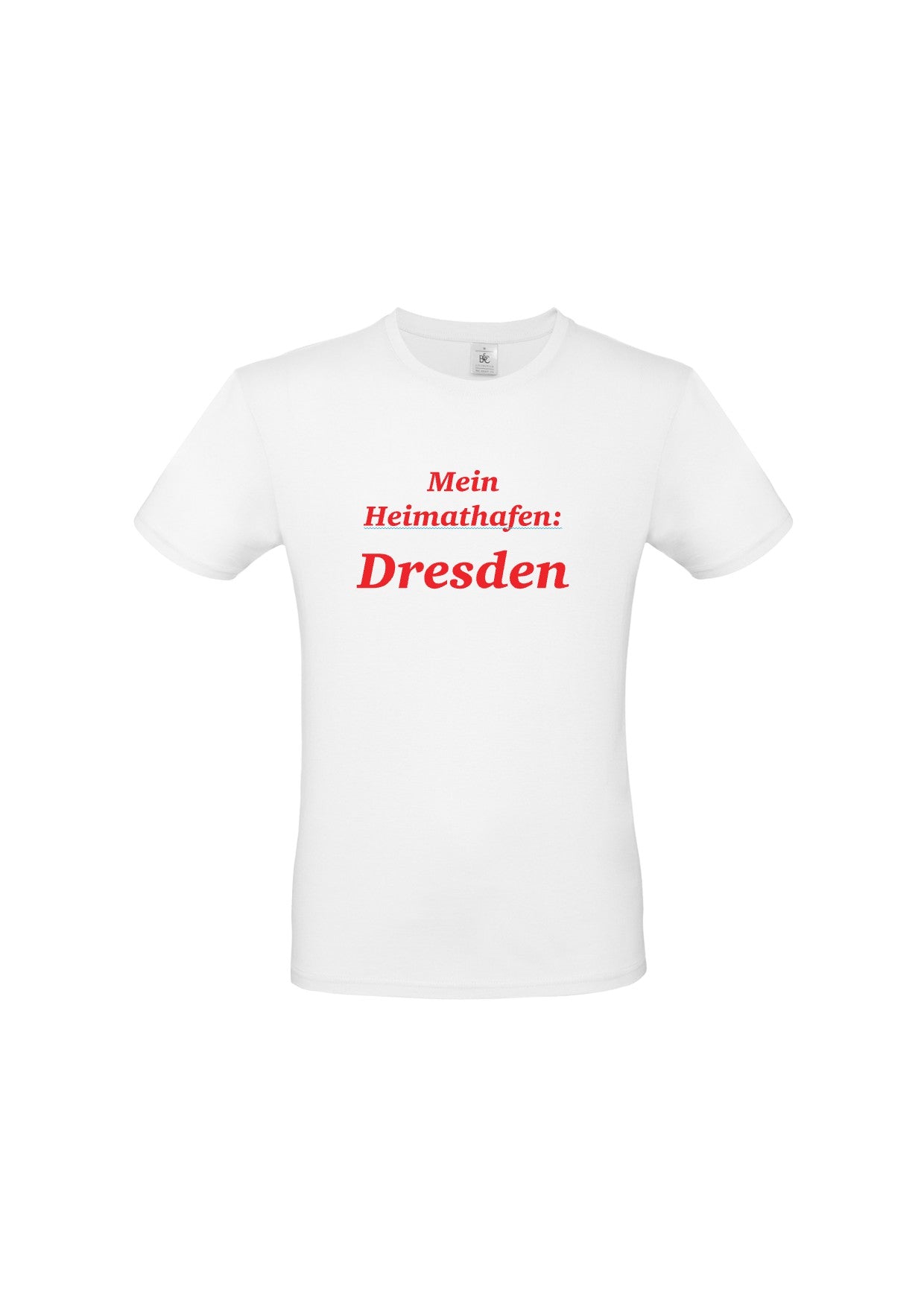 Herren T-Shirt "Mein Heimathafen" individuell
