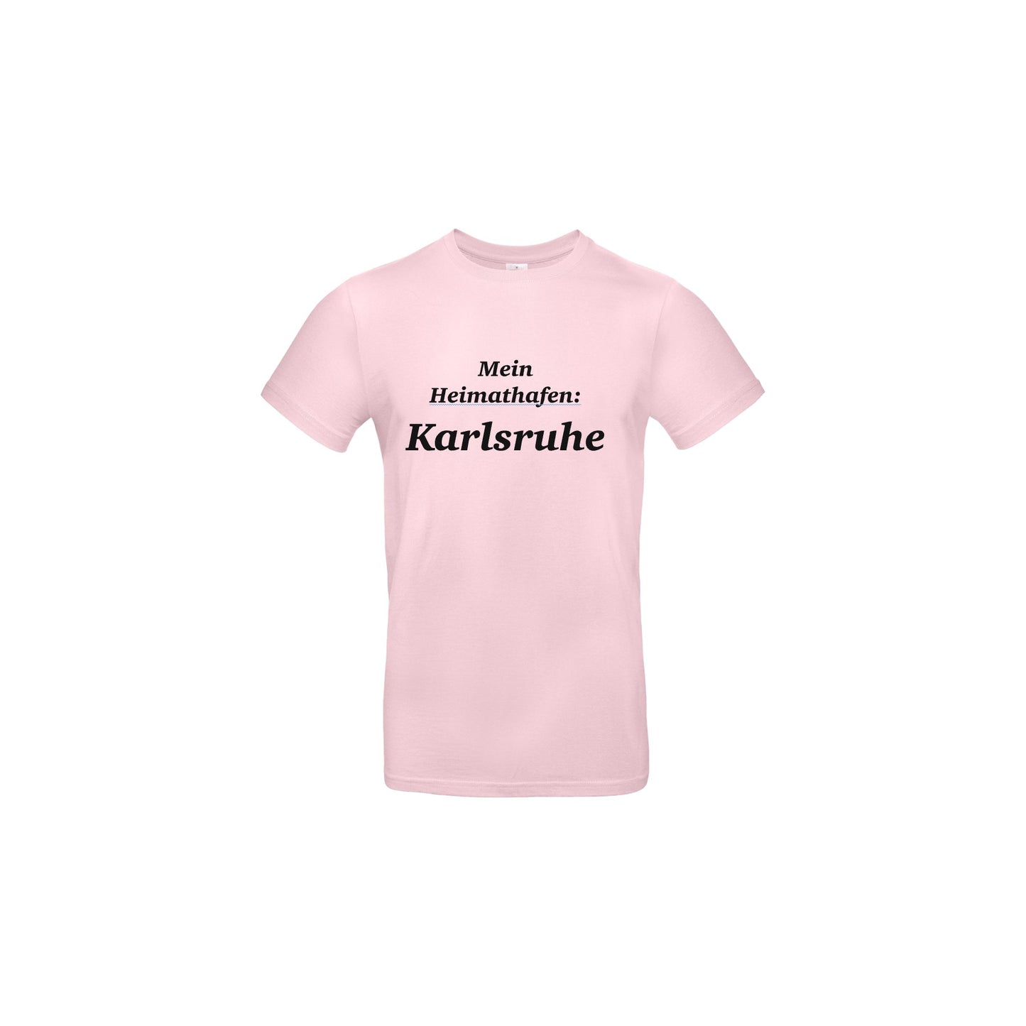 Herren T-Shirt "Mein Heimathafen" individuell