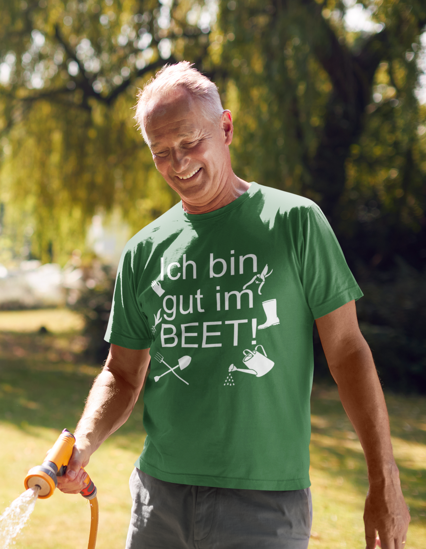Herren T-Shirt "Gut im Beet"
